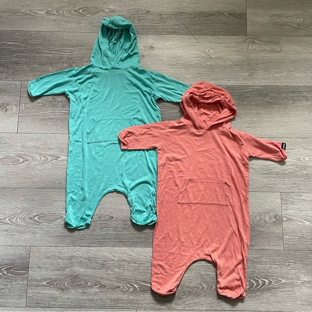 Rowe Kids Toddler Romper Playsuit Bundle Set Of 2 Size 3T Unisex Boys Girls